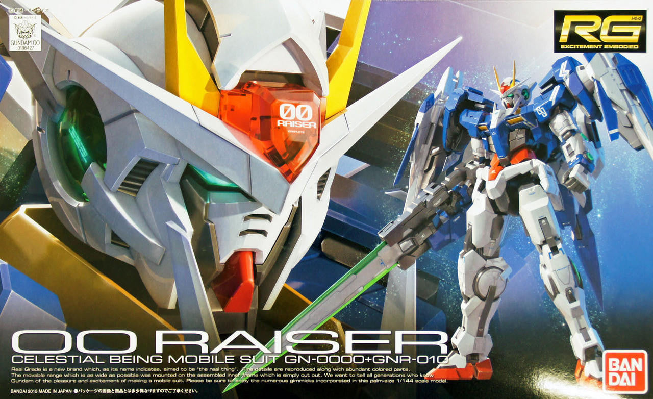 Bandai 1/144 Gundam RG GN-0000 Oo Raiser